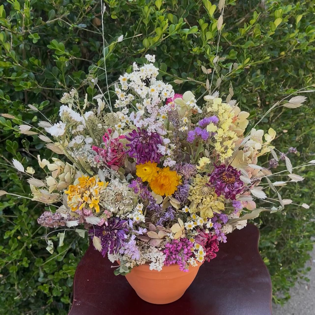 Sunshine Terracotta Dried Arrangement