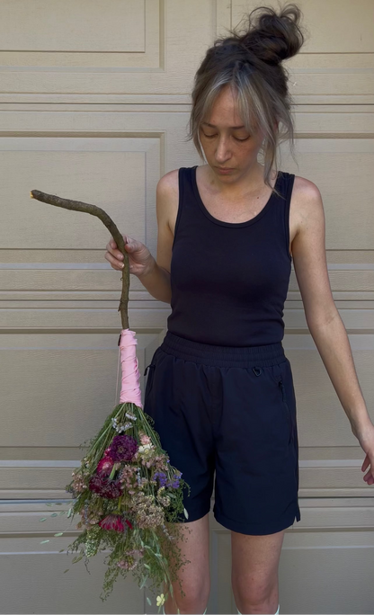 Pink Besom Broom