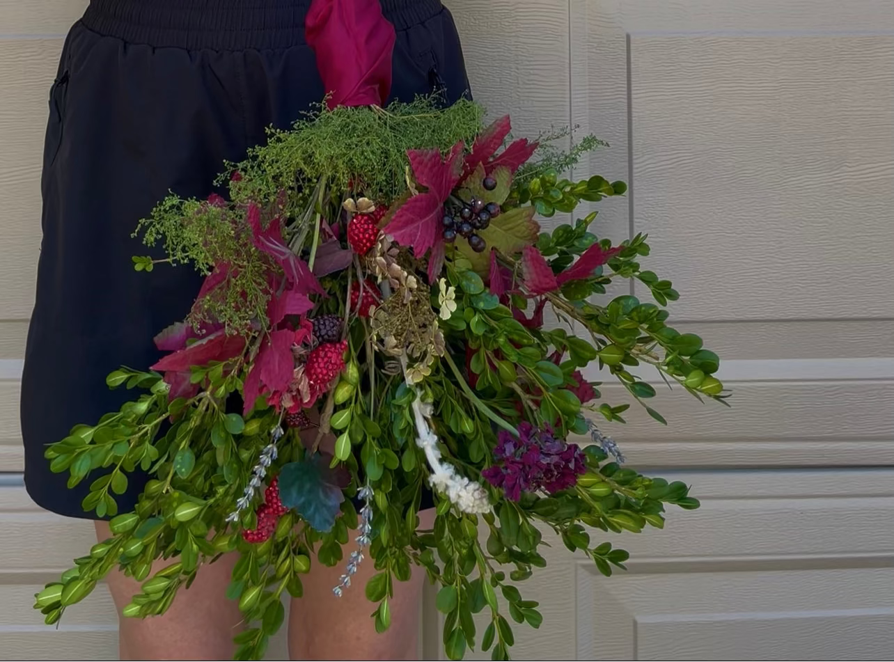 Christmas Besom Broom