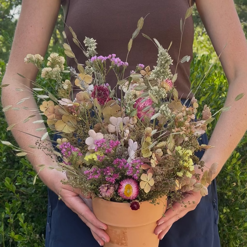 Wispy Terracotta Planter Arrangement