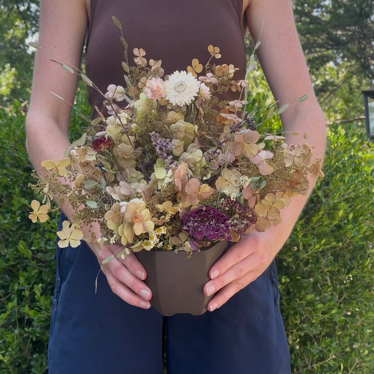 Neutral Fall Dried Arrangement