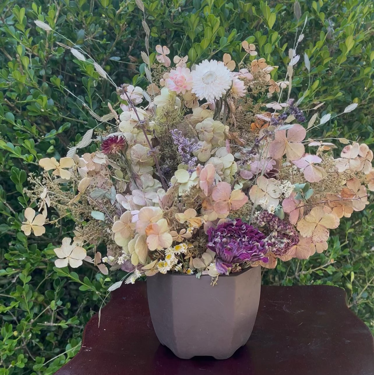 Neutral Fall Dried Arrangement